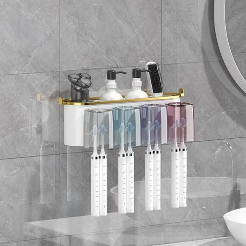 Bathroom toothbrush holder - toothbrush,