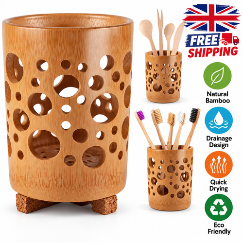 Natural wooden toothbrush - natural,