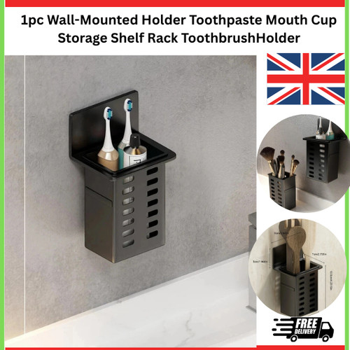 1pc wall mounted holder - 1pc, wall-mounted