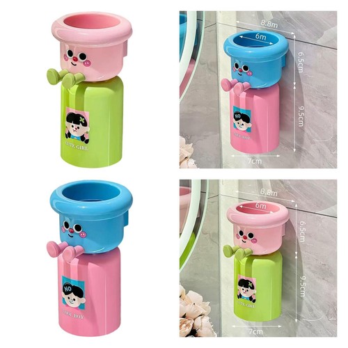Toothbrush cup and holder - and,