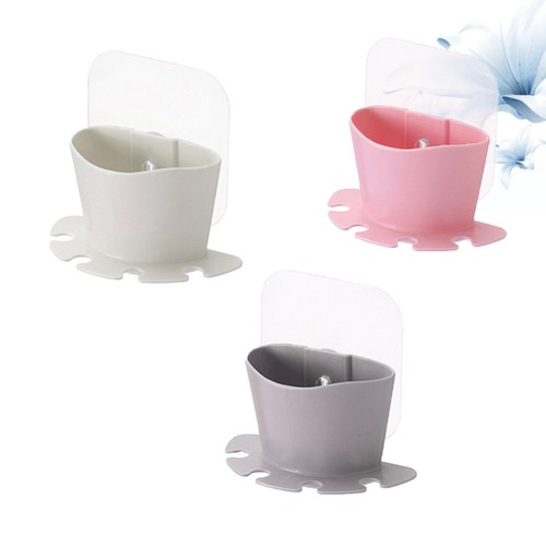 Wall mounted toothbrush holder - mounted,