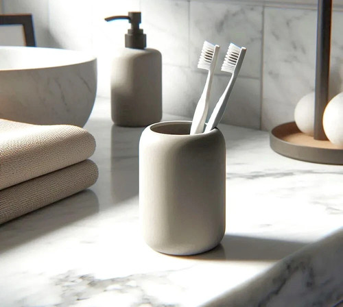 Modern rounded toothbrush - modern,