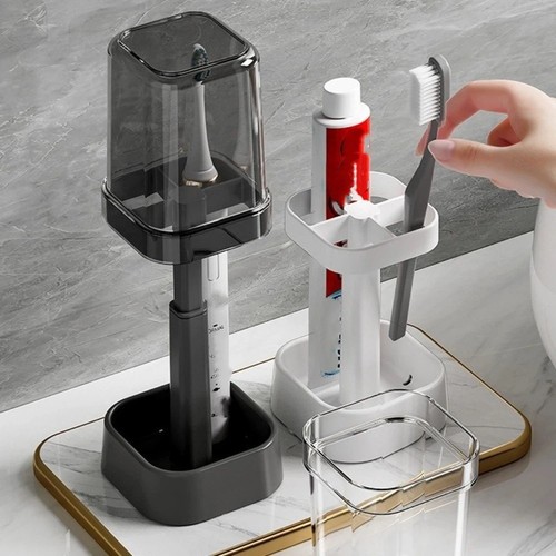 Toothbrush holder with - holder,