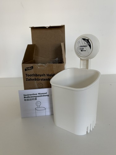 Toothbrush holder suction - suction, cup