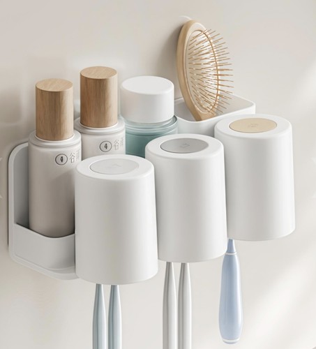 Toothbrush holder set 3cups - toothbrush,