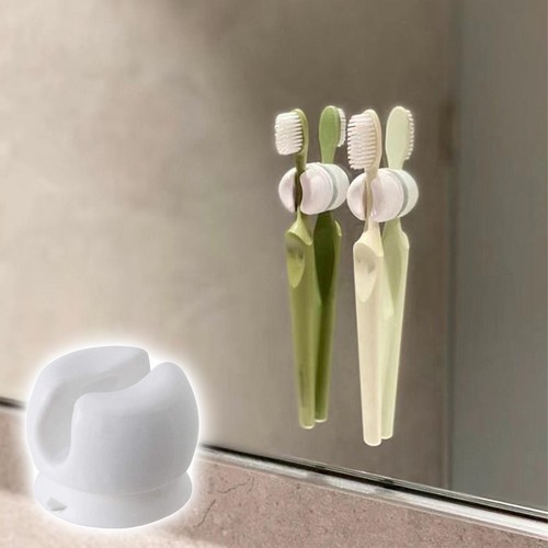 2pcs simple toothbrush holder - simple,