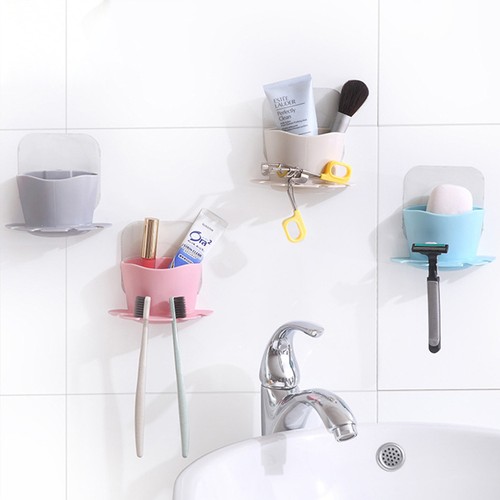 Wall mounted toothbrush - mounted, holder