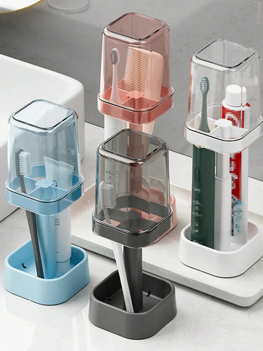 Toothbrush holder with - toothbrush,