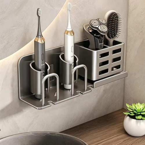 Aluminum electric toothbrush - aluminum,