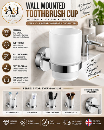 Wall mounted toothbrush - wall,