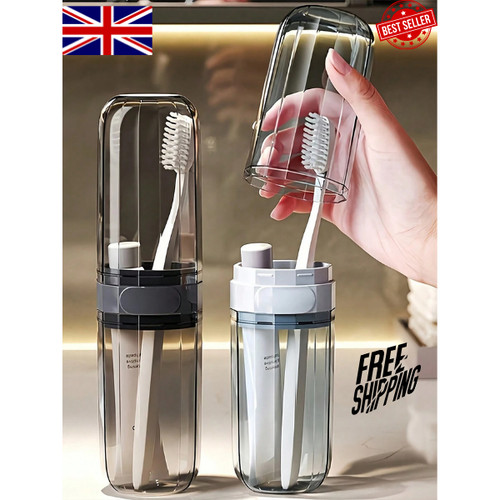 Travel toothbrush holder - pc,