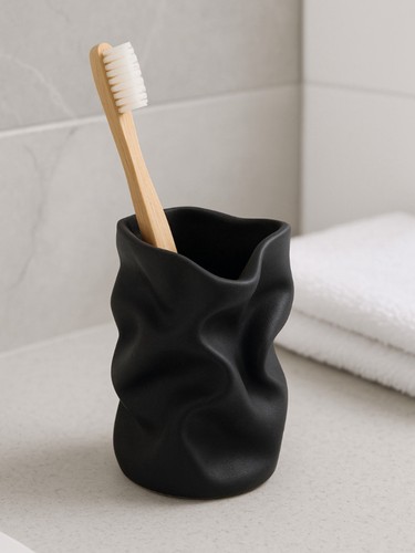 Printed twisted toothbrush - printed,