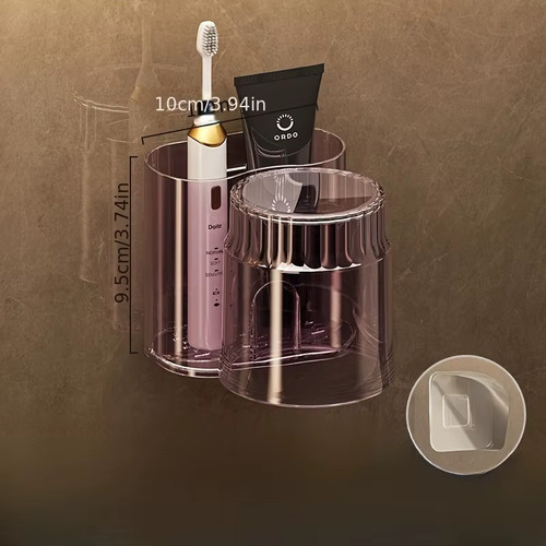 2pcs set toothbrush holder - 2pcs/set,