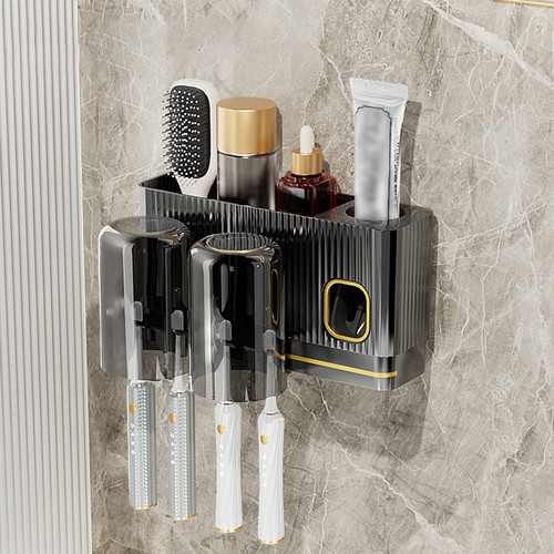 Toothbrush holder with - toothbrush,